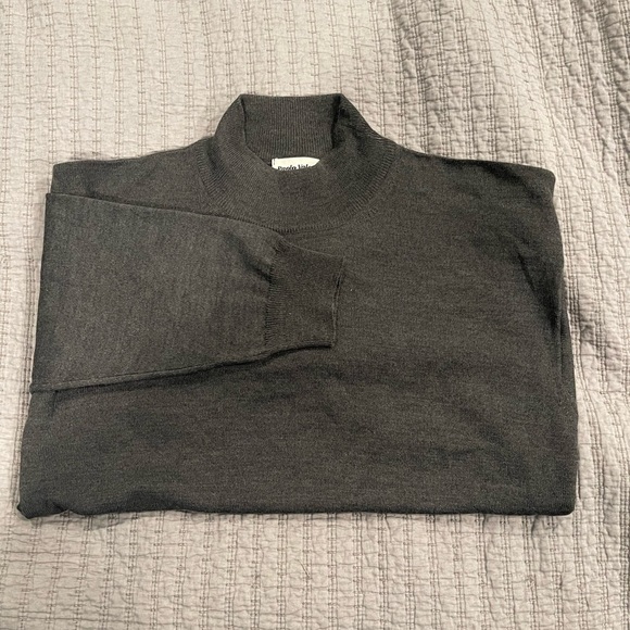 Paolo Valenzi Wool Mock Turtleneck - Picture 5 of 7